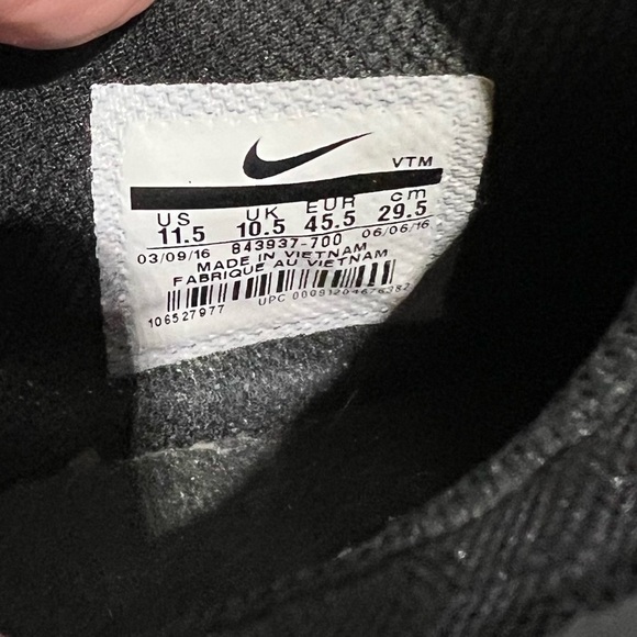 Nike Men’s Train Speed 4 Volt Running Shoe. Size 11.5 in Like New Condition - Picture 9 of 9